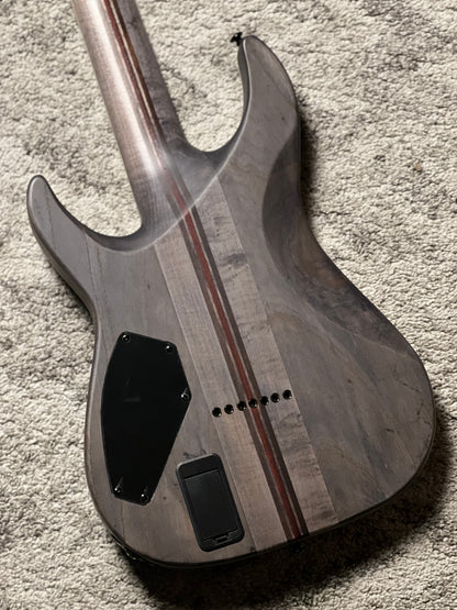 Schecter C-7 SLS Elite Evil Twin in Satin Black