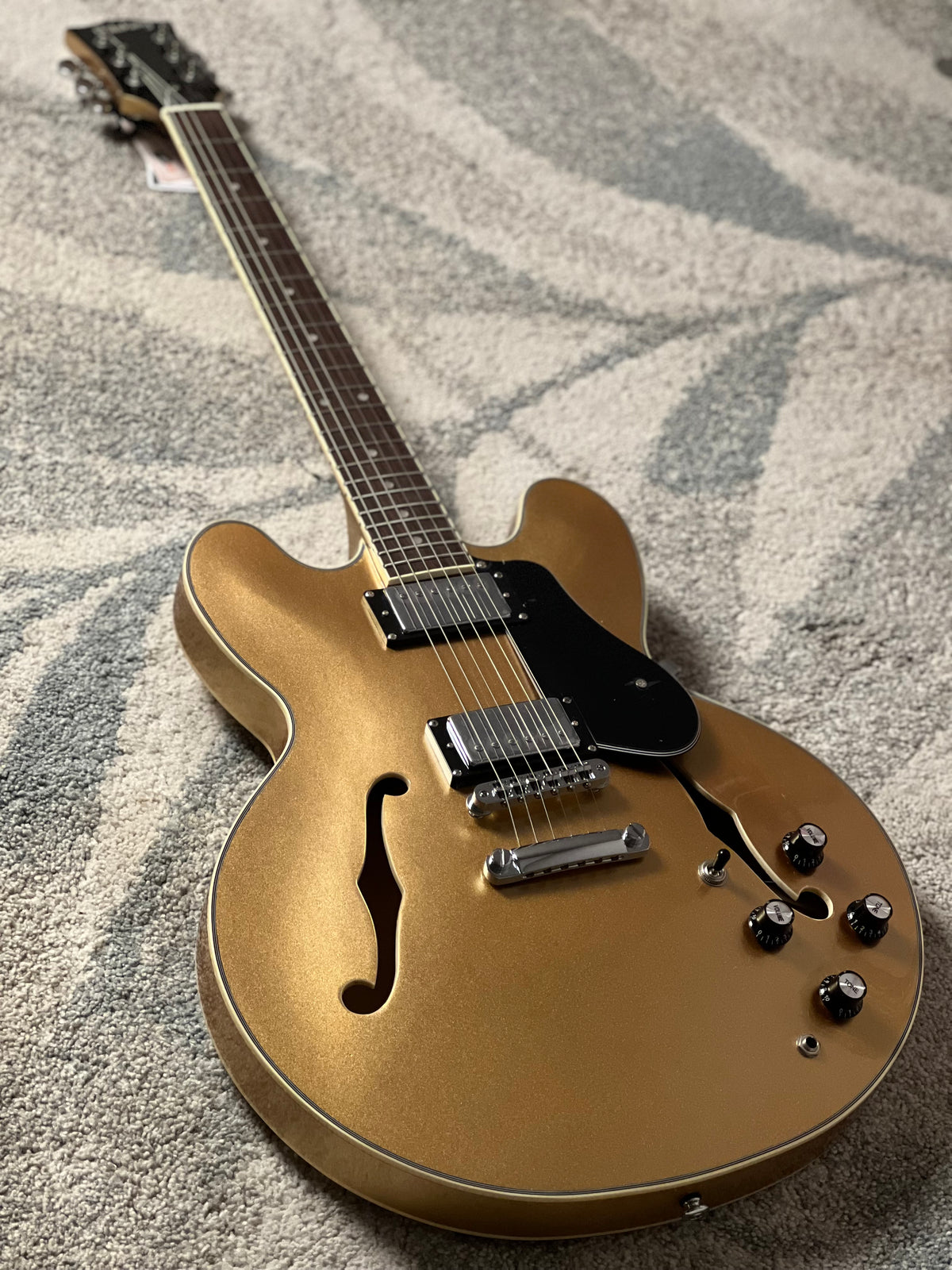 Soloking SH-335 Heritage in Gold Metallic
