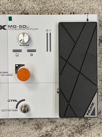 NUX MG-50Li Amp Modeler and Guitar Effects Processor