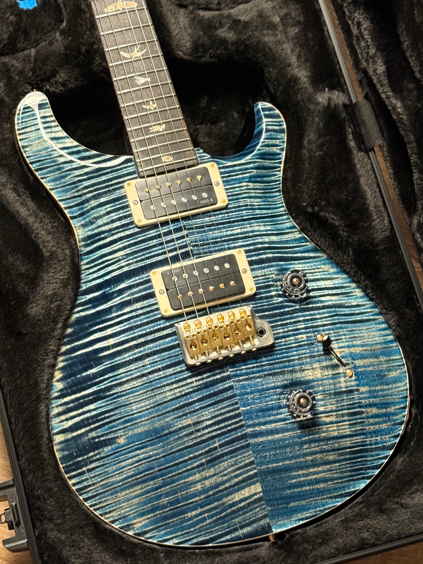PRS Custom 24 10-Top in Faded Whale Blue 0416148