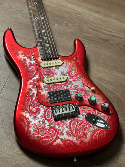 Dhatarattha Performance DST HSS in Pink Paisley with Rosewood FB