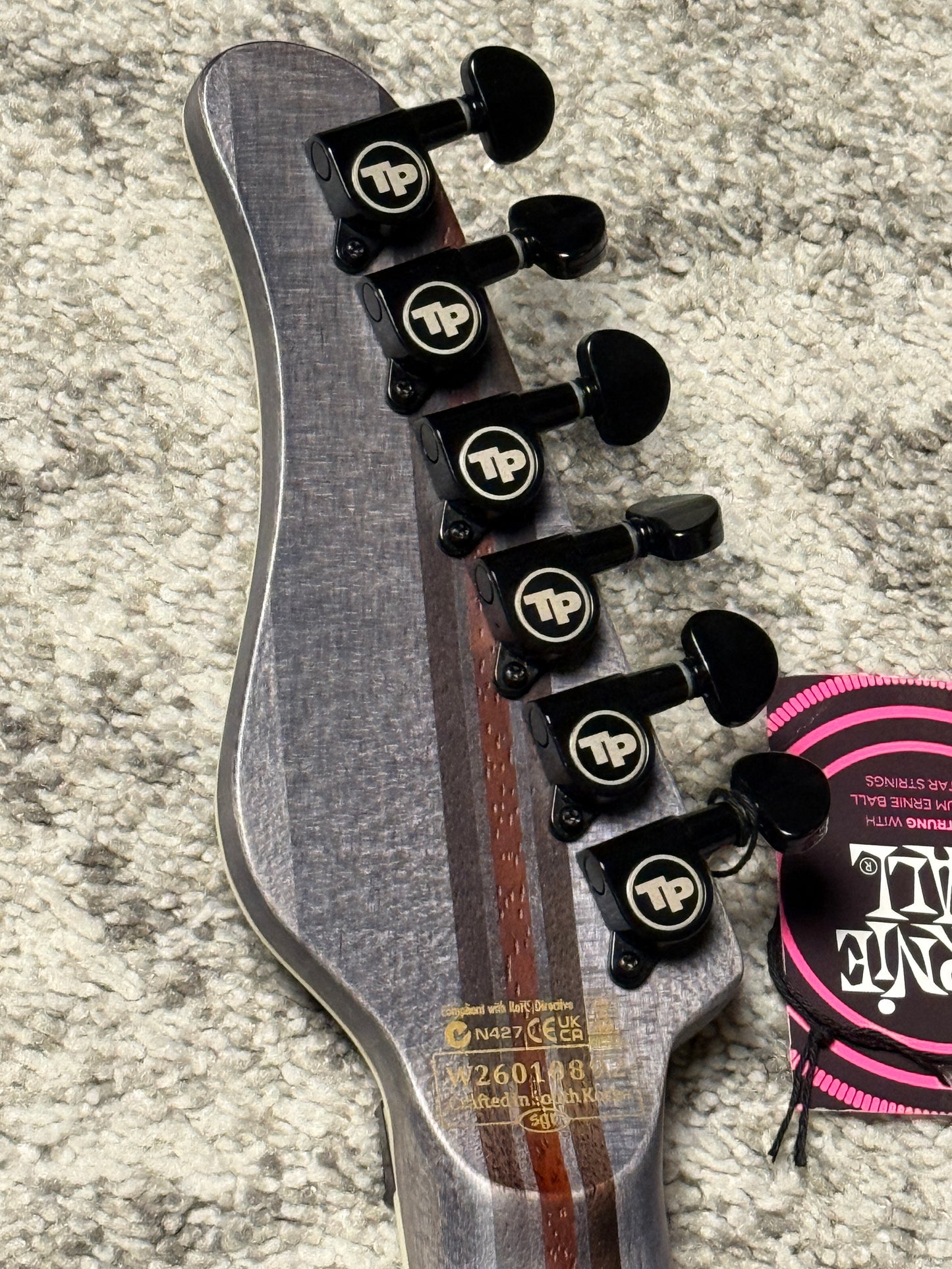 Schecter PT FR-S SLS Elite Evil Twin in Satin Black W26010892