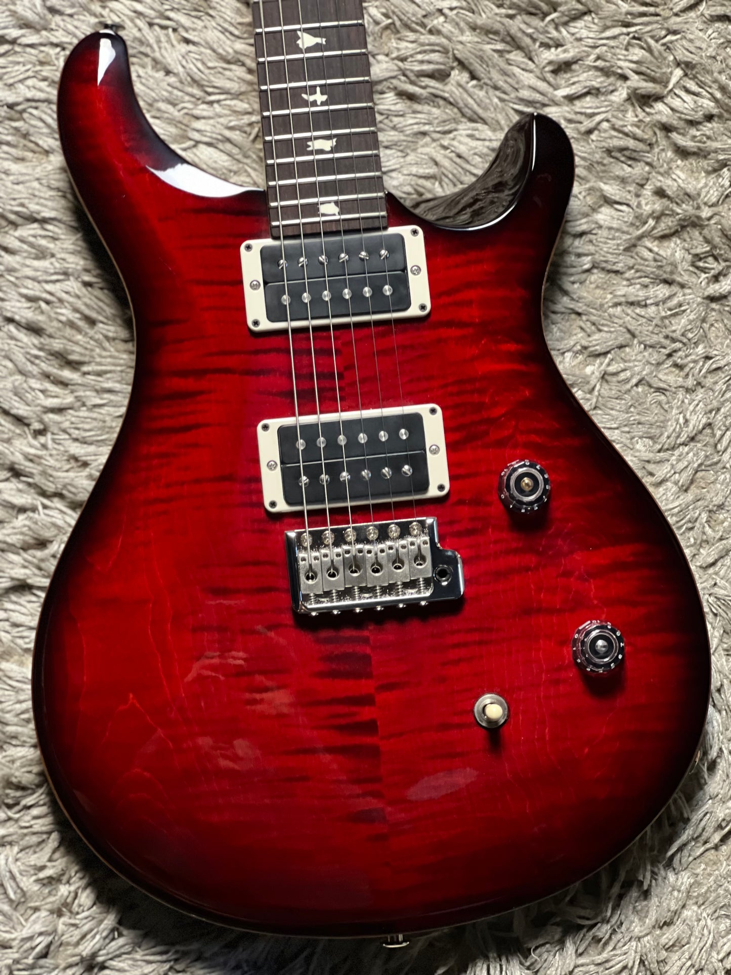 PRS CE 24 Custom Color Fire Smokeburst 0420933