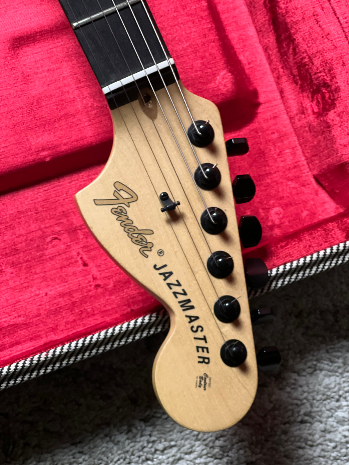 Fender Jim Root Jazzmaster - Flat Black with Ebony Fingerboard US23024212
