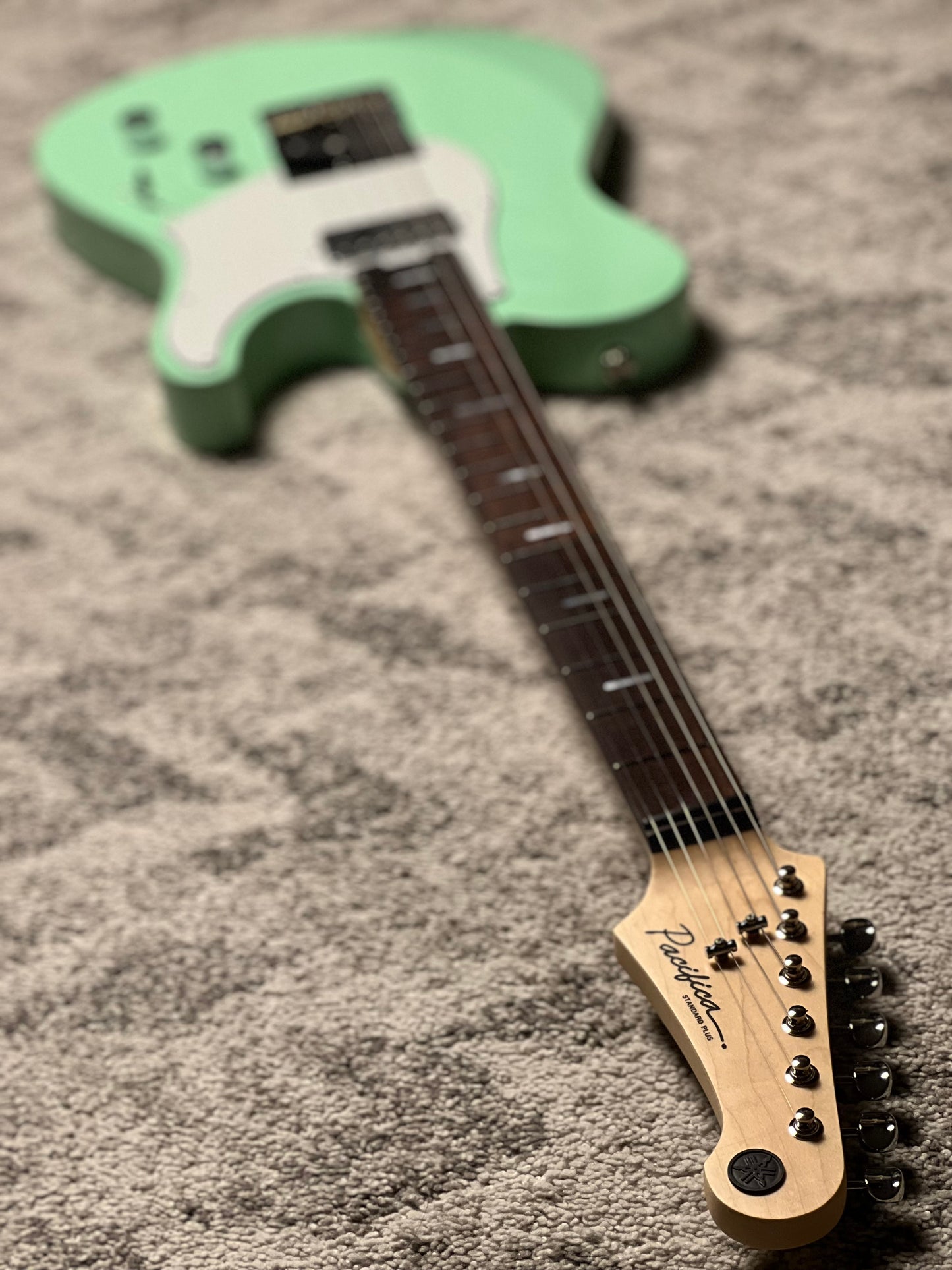 Yamaha PACS+11S Pacifica Standard Plus in Peppermint Green with Rosewood Fingerboard