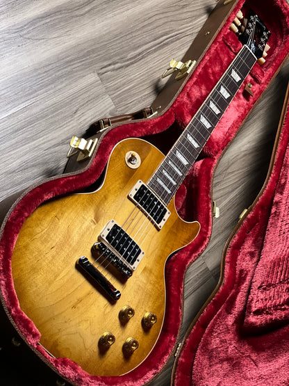 Gibson Slash "Jessica" Les Paul Standard in Honey Burst with Red Back