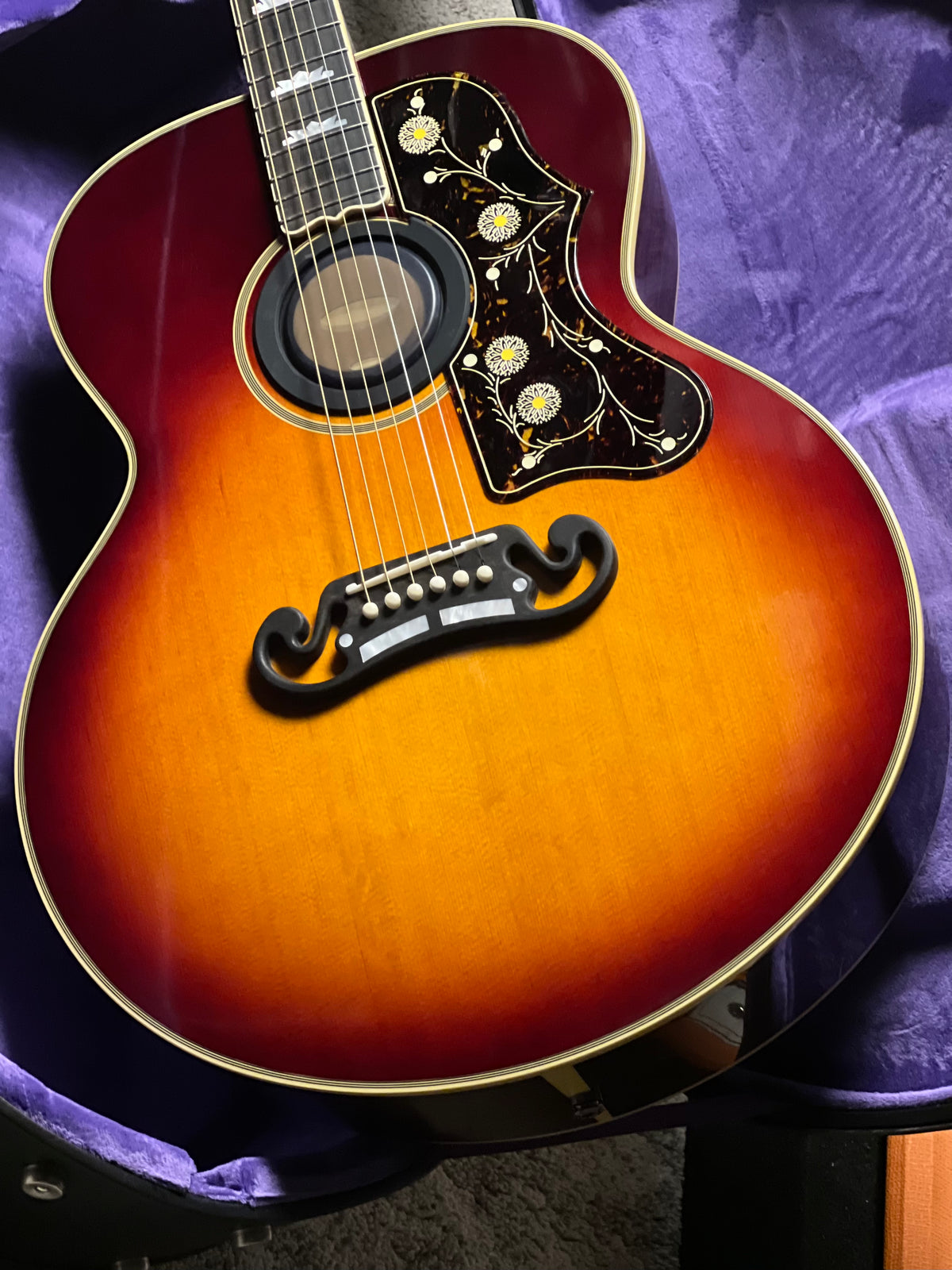 Epiphone Pre-war SJ-200 Rosewood Reissue Acoustic-electric Guitar in Vintage Sunburst