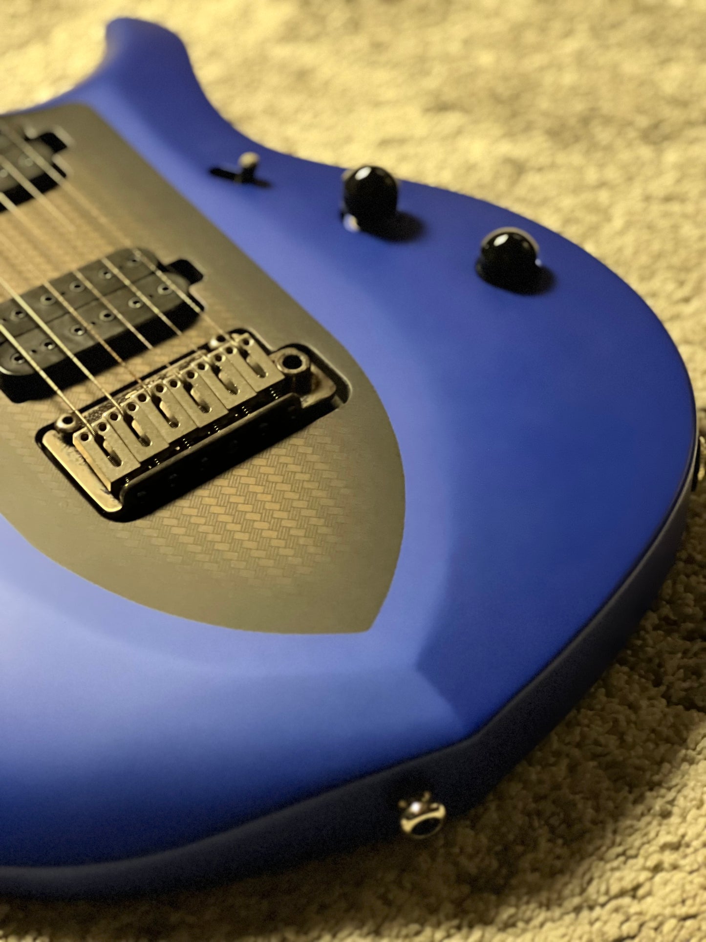 Sterling by Music Man MAJ100-SSP John Petrucci Majesty w/Bag in Siberian Sapphire 230506801