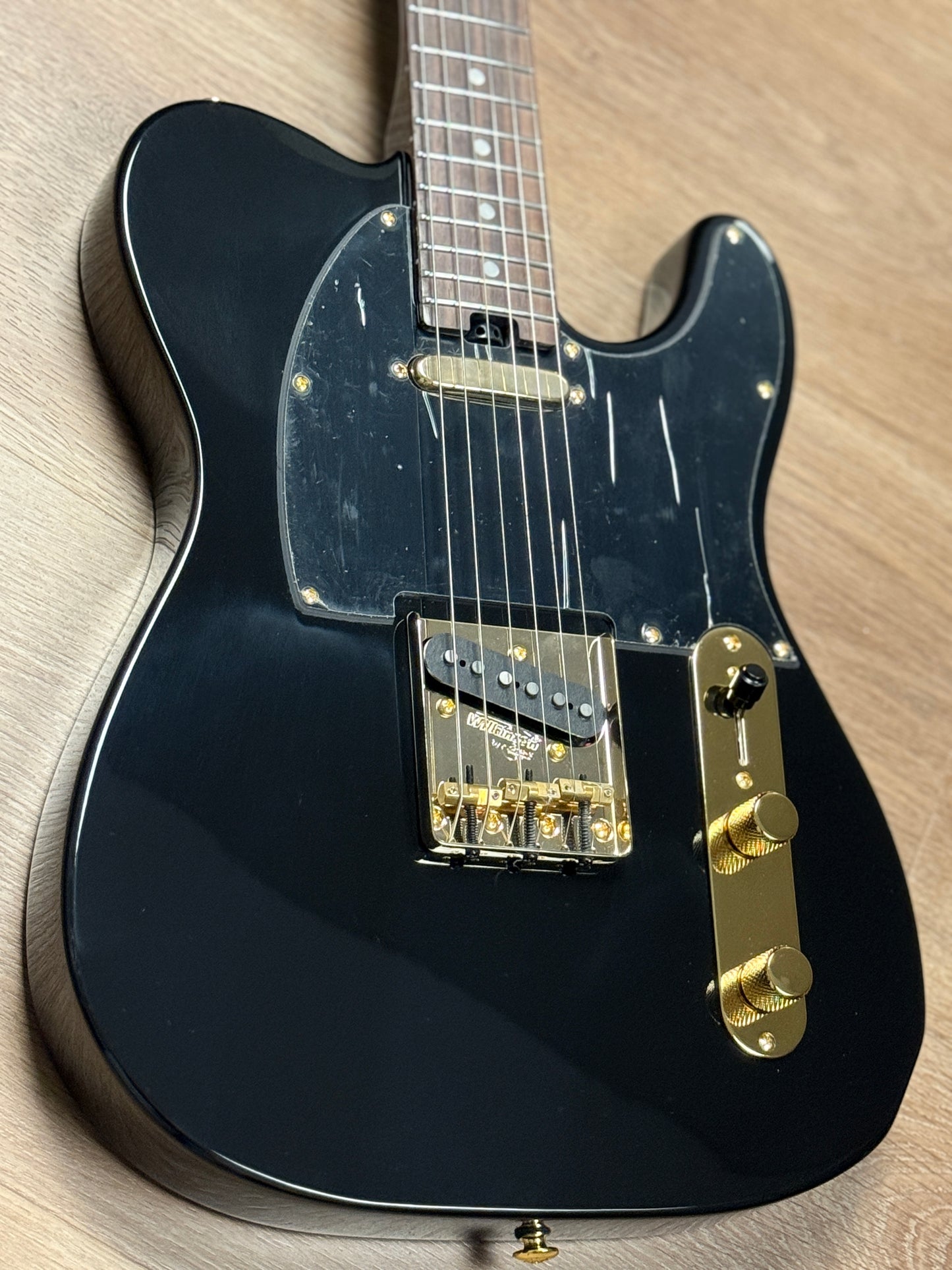 Soloking MT-1G MKII With Rosewood FB in Black Beauty With Gold Hardware 2025 Edition