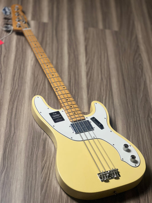 Fender American Vintera II 70s Telecaster Bass with Maple FB in Vintera White