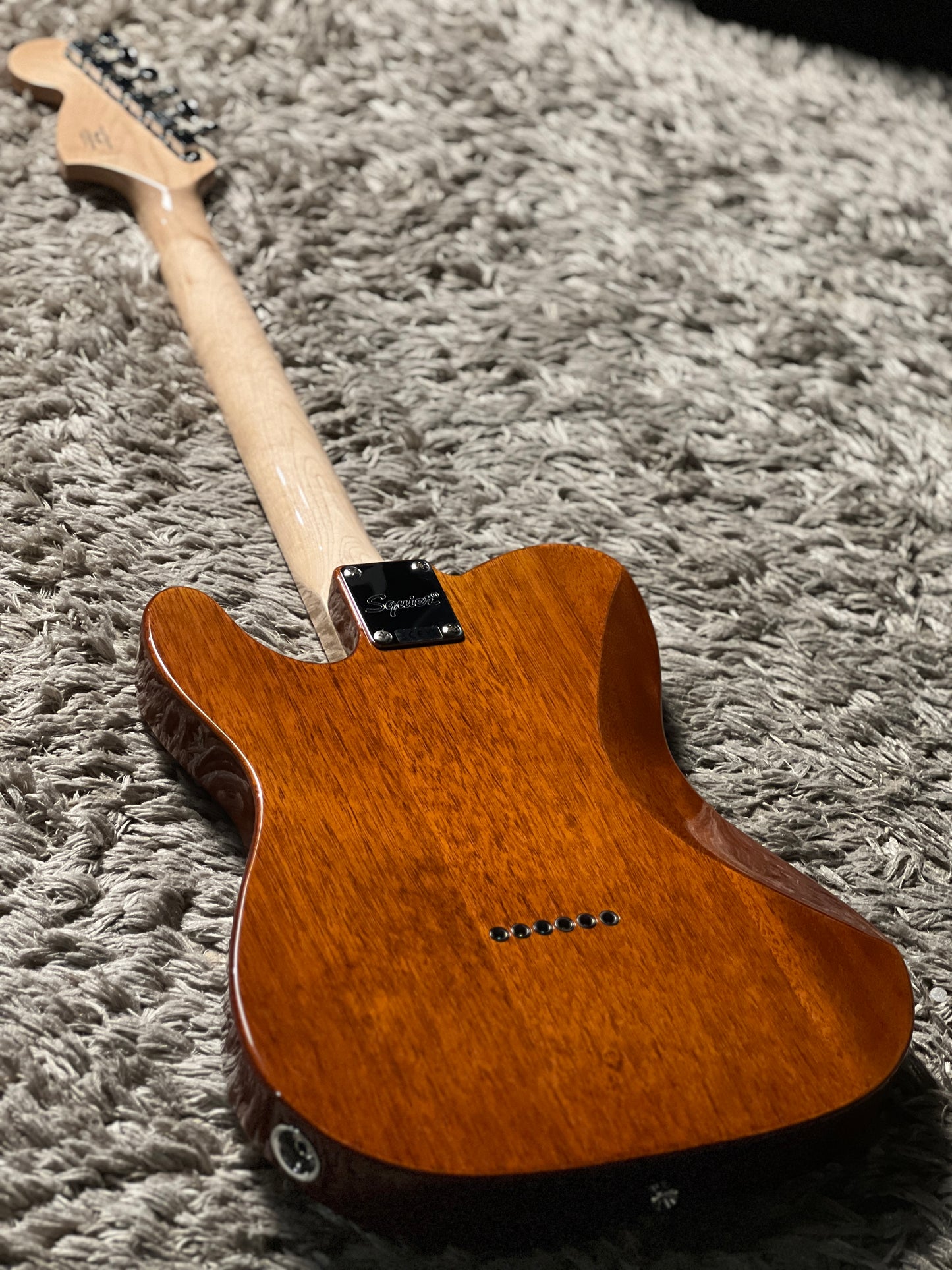 Squier Paranormal Esquire Deluxe Maple FB In Mocha