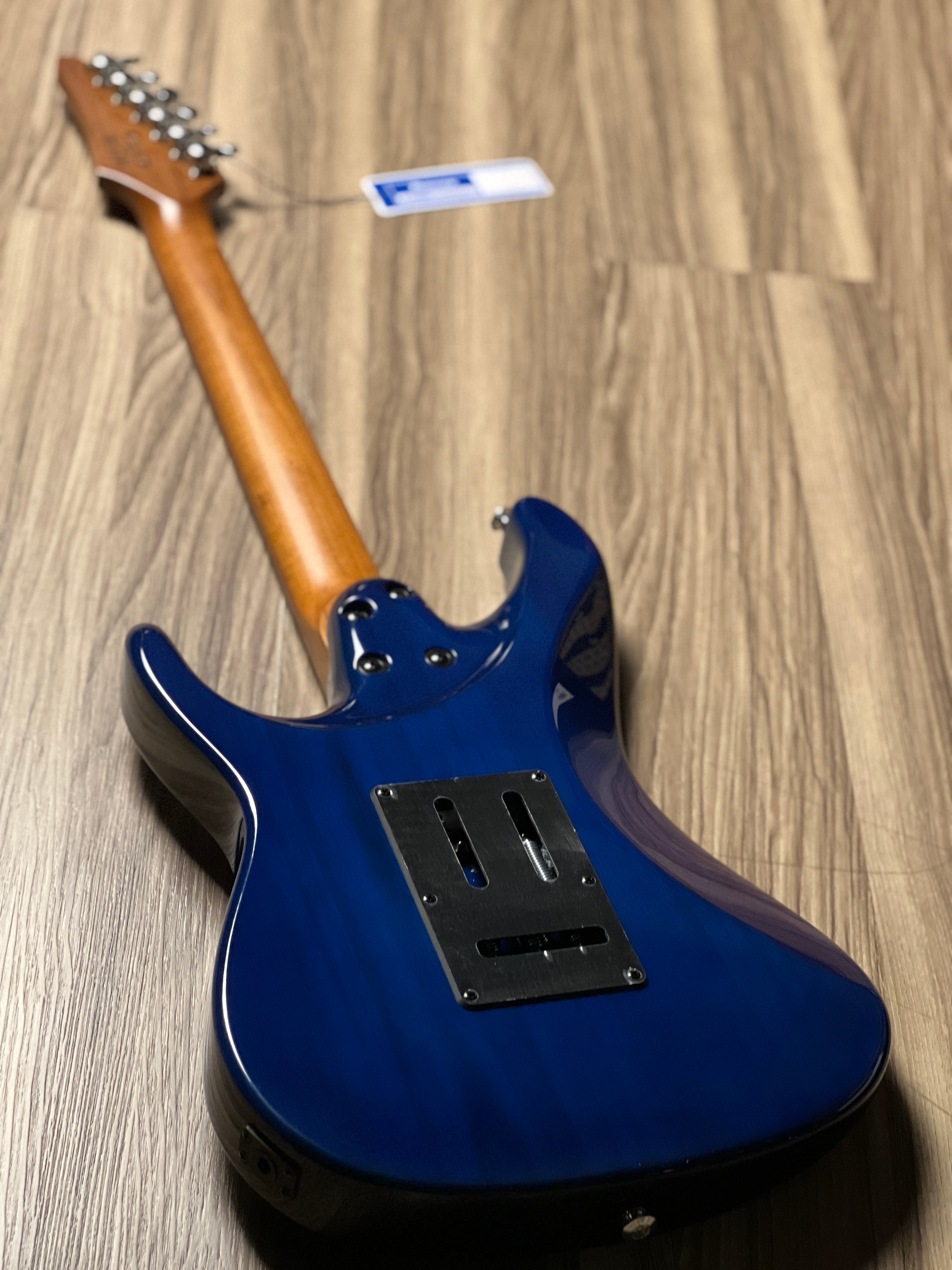 Ibanez AZ22S1F-TXB in Transparent Turquoise Burst – nafiriguitar.com