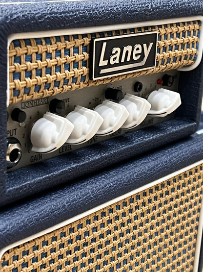 Laney Ministack-B-Iron 4 x 3-inch 6-watt Bluetooth Battery Powered Combo Amp