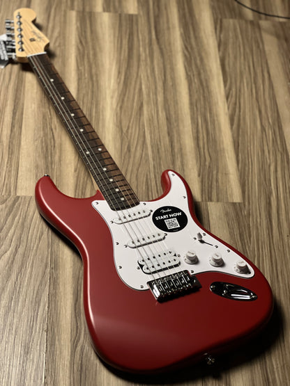 Squier Debut Series Stratocaster HSS with Laurel FB in Dakota Red