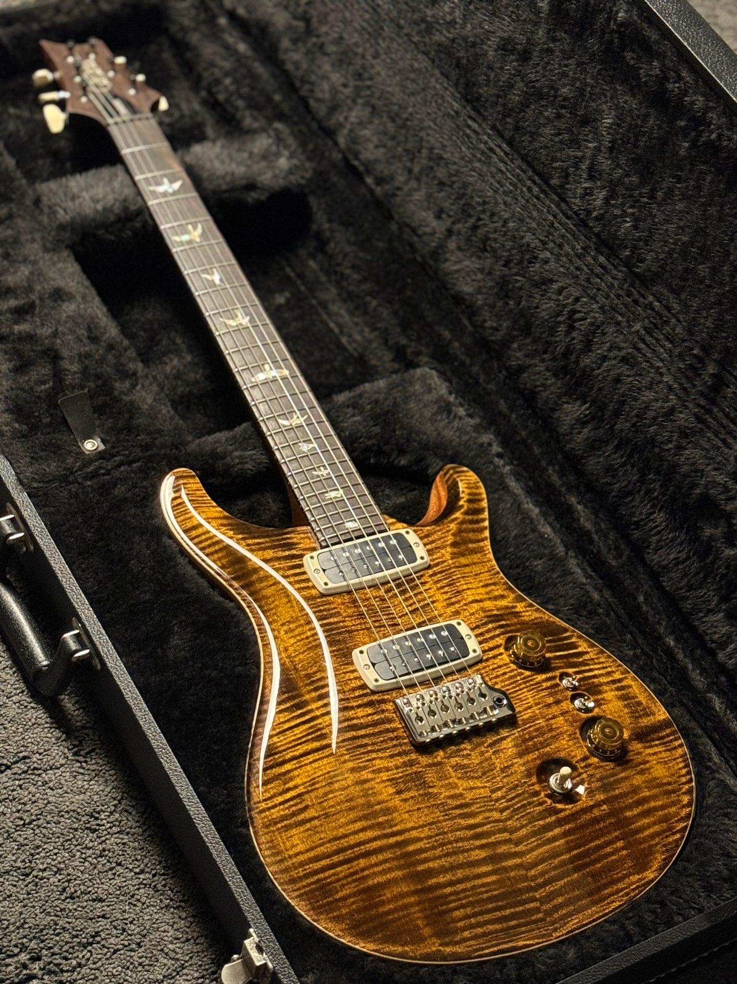 PRS Custom 24-08 2024 in Yellow Tiger 0380048