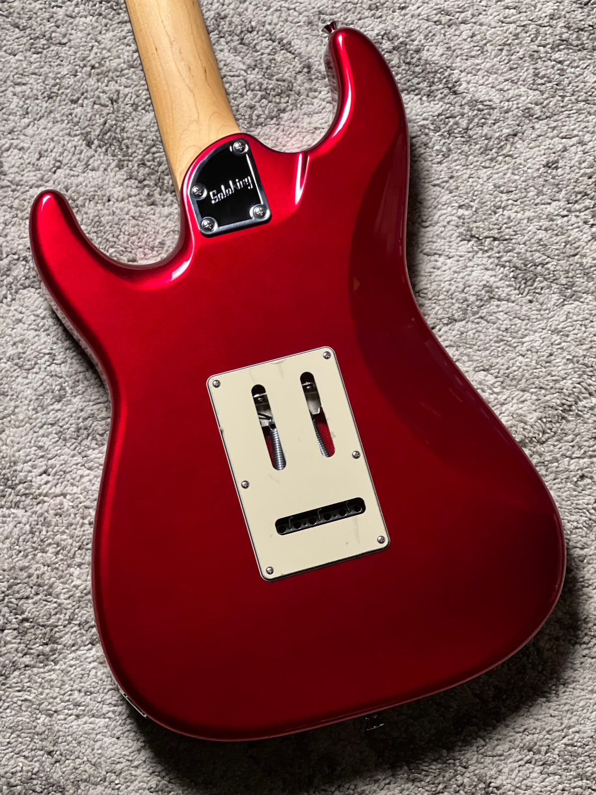 Soloking MS-1 Tribute NEO with rosewood FB in Candy Apple Red