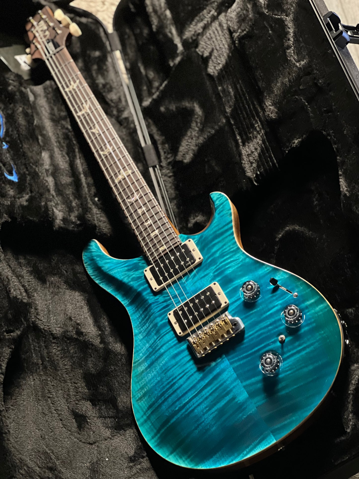 PRS Custom 24 Piezo Carroll Blue 0423841