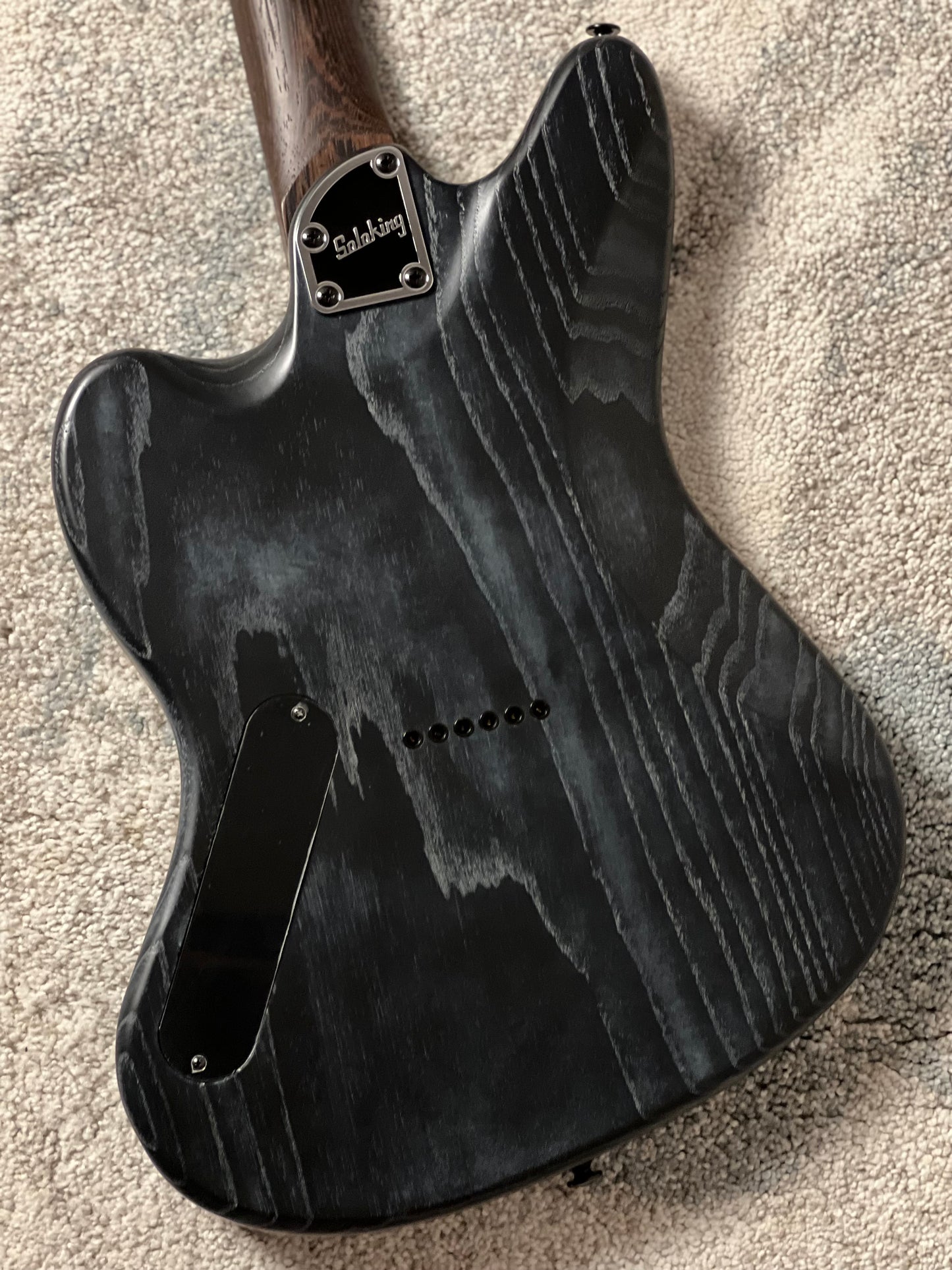 Soloking MJM-1 Custom HH with Wenge Neck in Driftwood Black