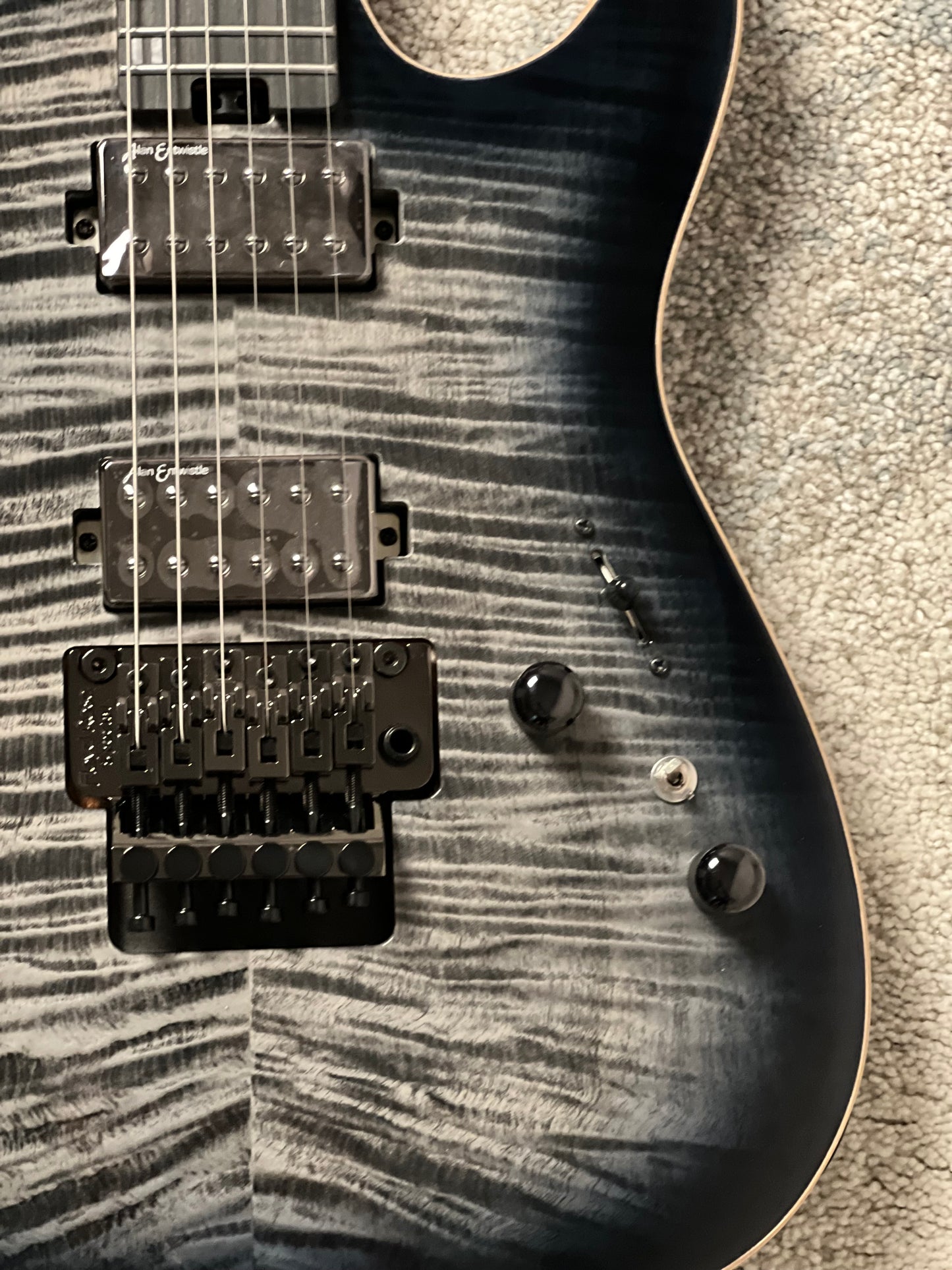 Soloking MS-1 Custom 24 HH FR Revenant in Black Charcoal Burst
