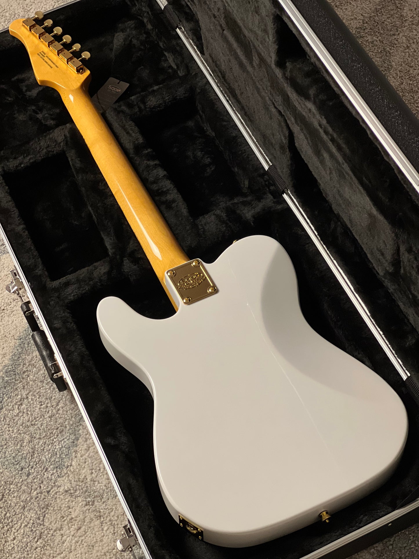 SQOE SETL1000FR Premium Custom Series Professional Limited Edition in Pearl White