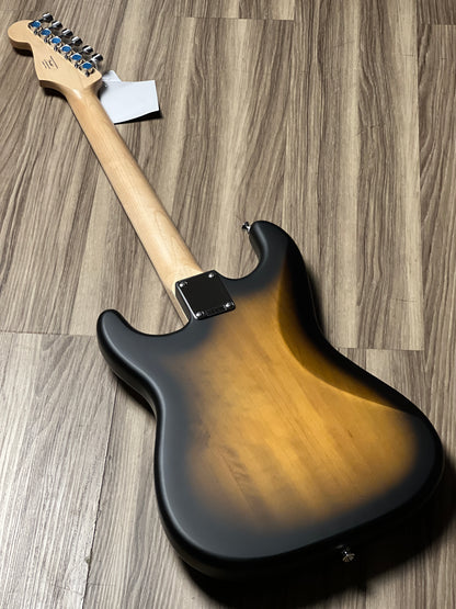 Squier Debut Series Stratocaster HT HSS with Laurel FB in 2 Tone Sunburst