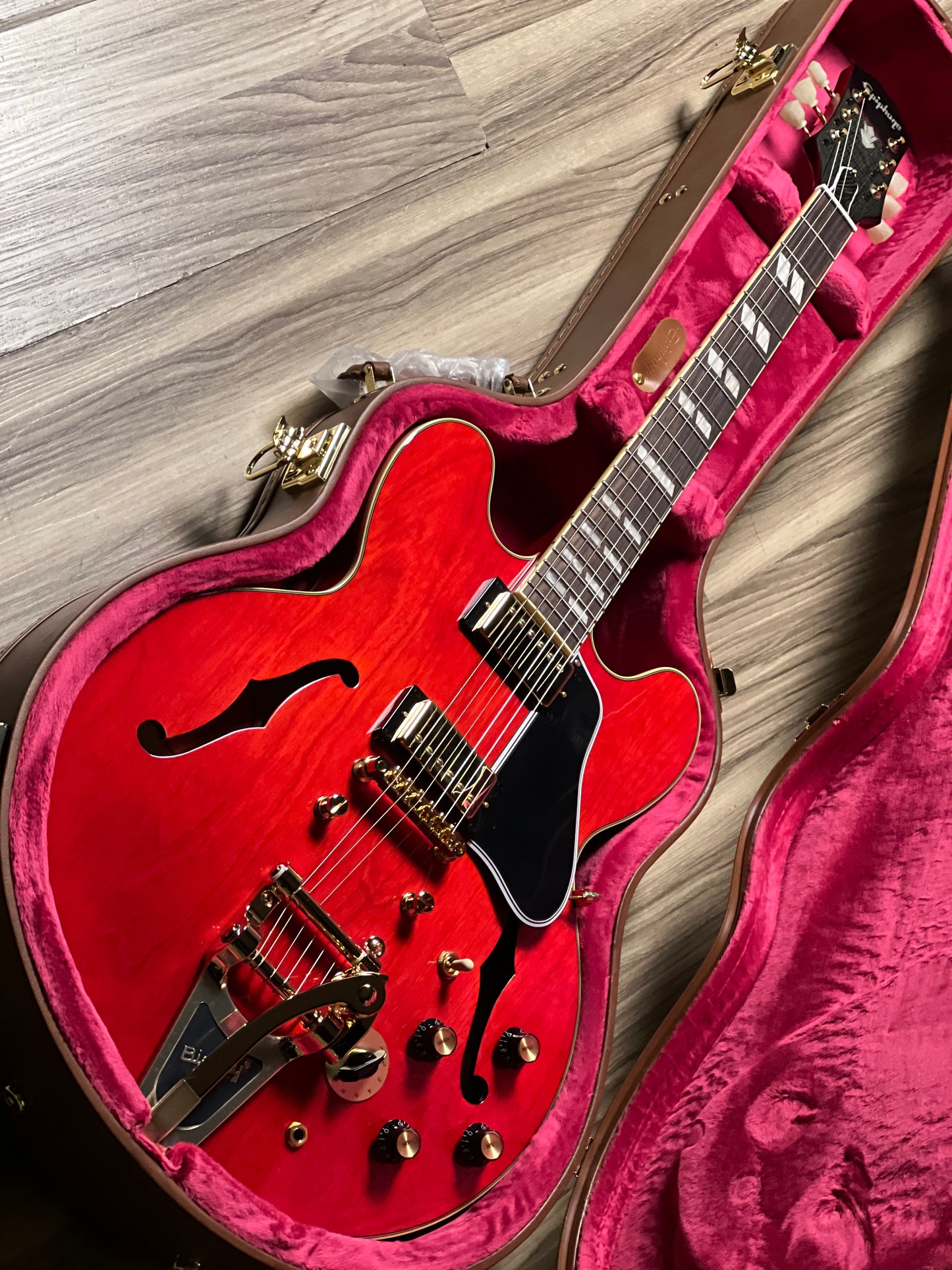 Epiphone Back to the Future ES-345 in Cherry Red