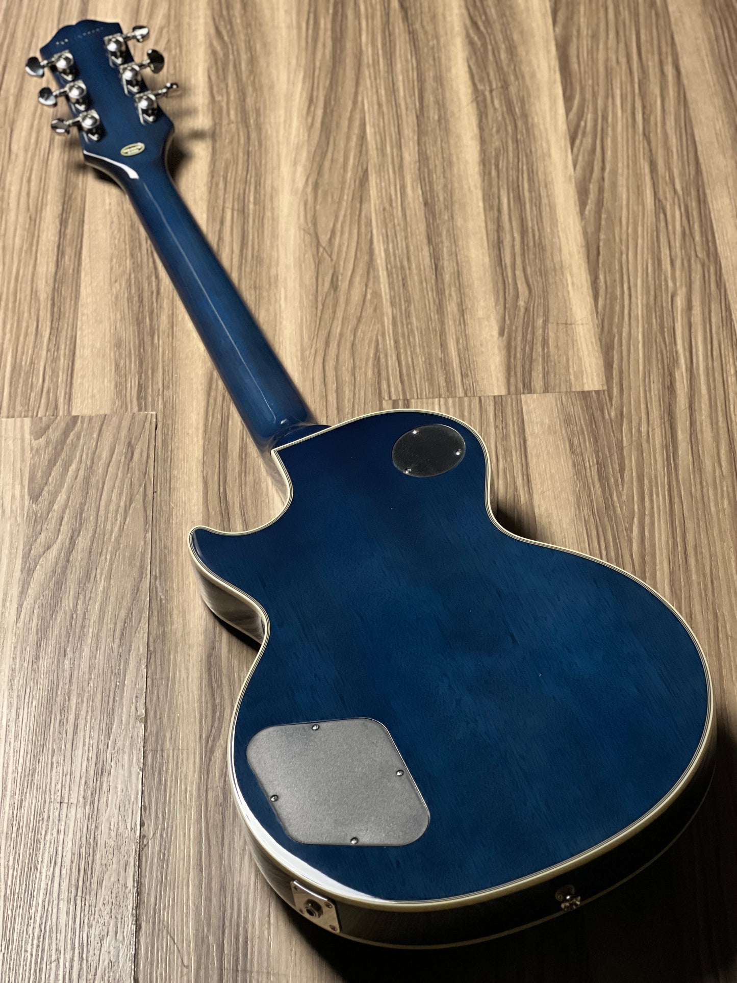 Epiphone Les Paul Custom Quilt in Viper Blue w/Premium GigBag