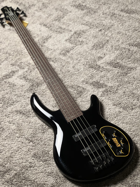 Cort C5 Deluxe Electric Bass Guitar in Black