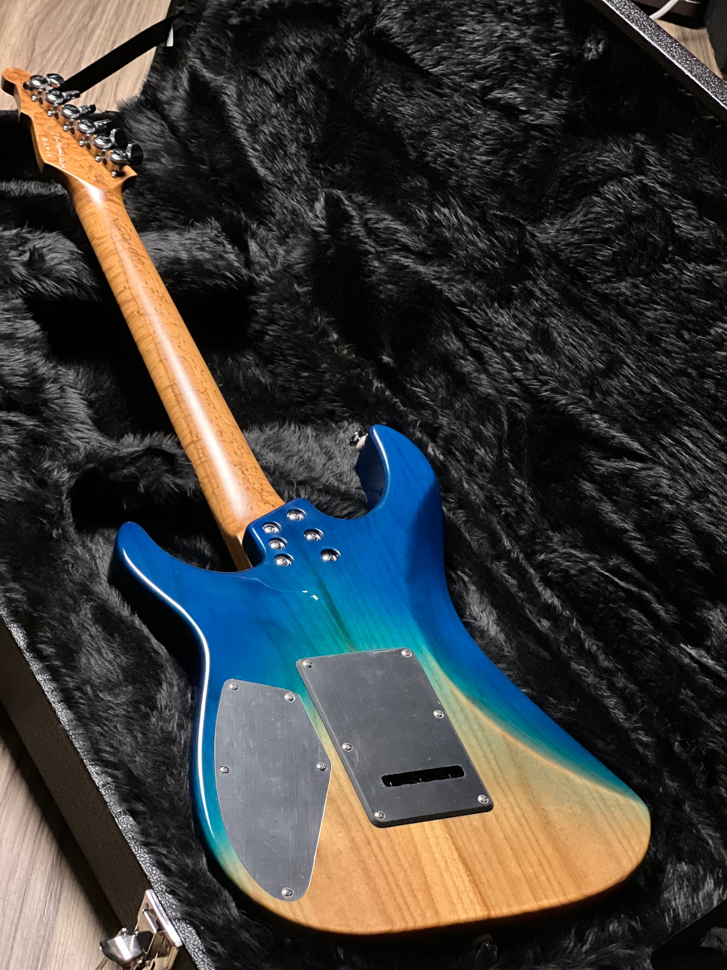 Shijie JF-PEGASUS 22 HSS Custom Shop in Transparent Blue Burst 2416