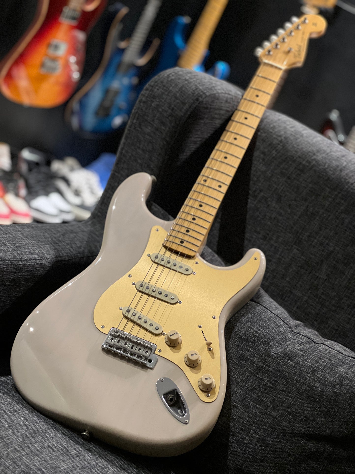 Tokai TST-50 WBL/M Ash Goldstar Sound Japan Limited Run in White Blonde with Maple FB 191232