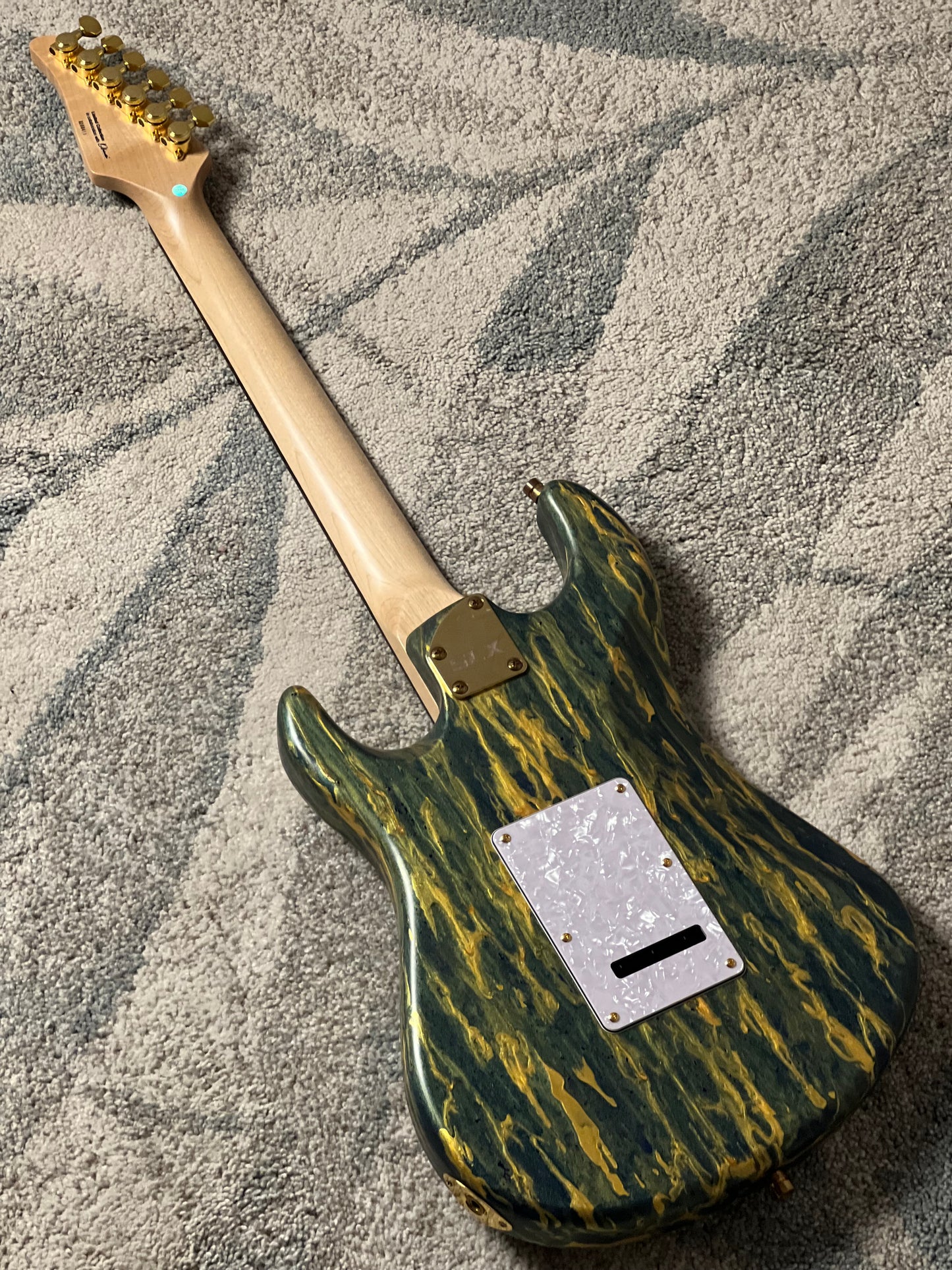 SLX X Dhatarattha Custom DST in Malibu Shmear with Rosewood FB