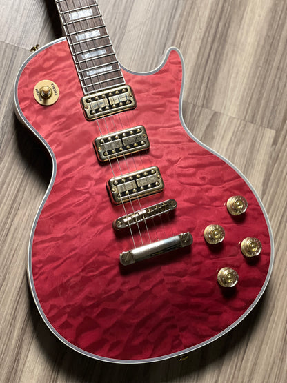 Soloking SLS50QM T3 with 5A Quilt Top in Magenta Surf ML2023070303