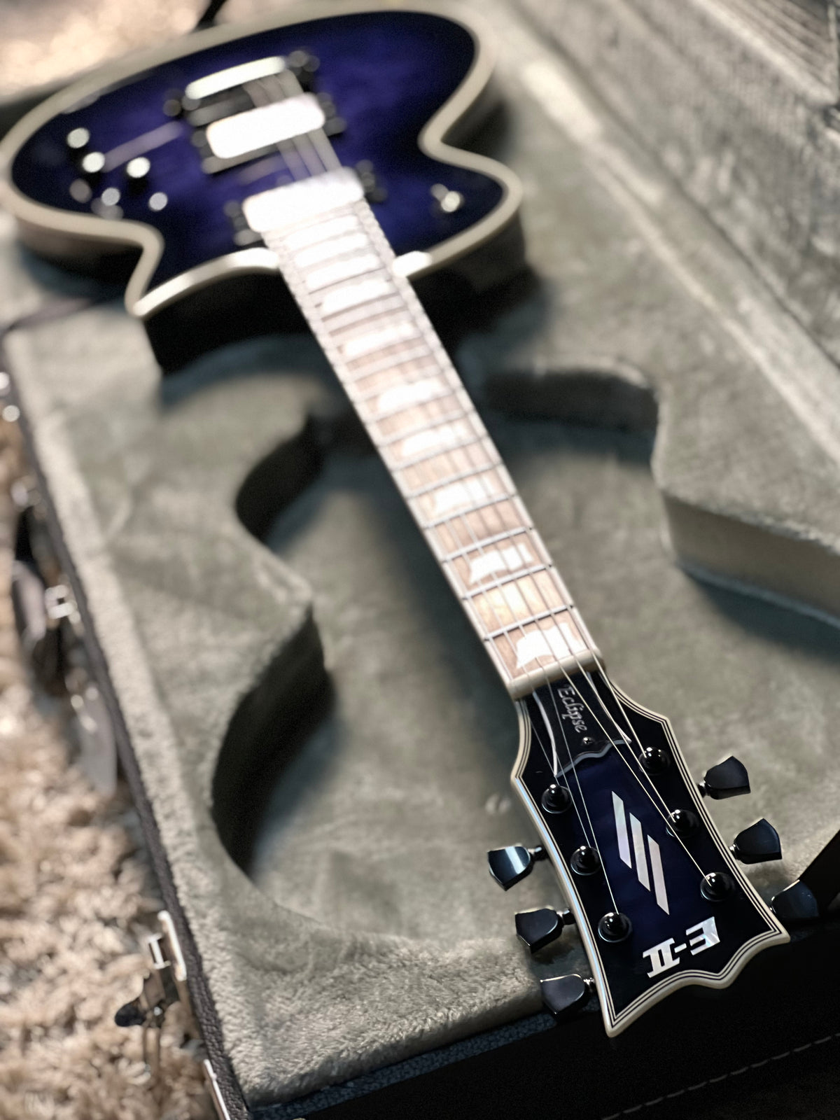 ESP E-II Eclipse in Reindeer Blue ES7705253