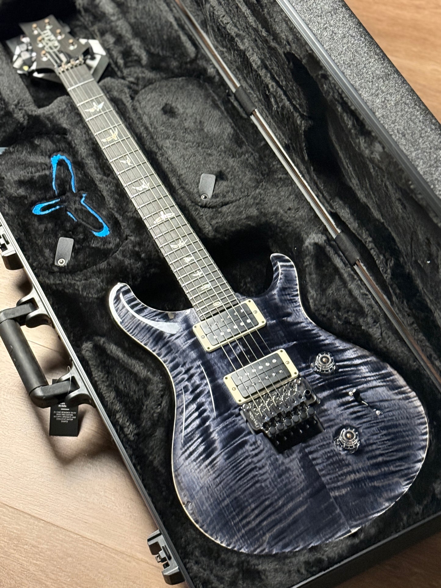 PRS Custom 24 "Floyd" 10-Top in Gray Black 0410228