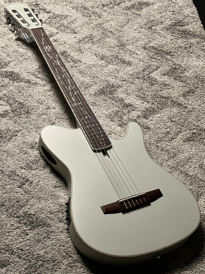 Ibanez TOD10N-SMF Tim Henson Signature Nylon String in Silver Metallic Flat