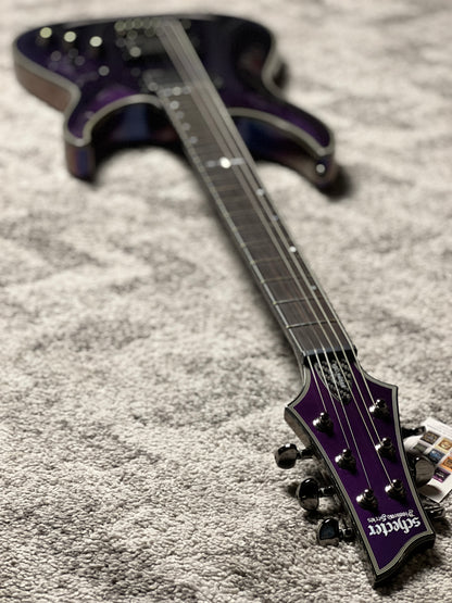 Schecter Hellraiser Hybrid C-1 UV in Ultra Violet W2370117