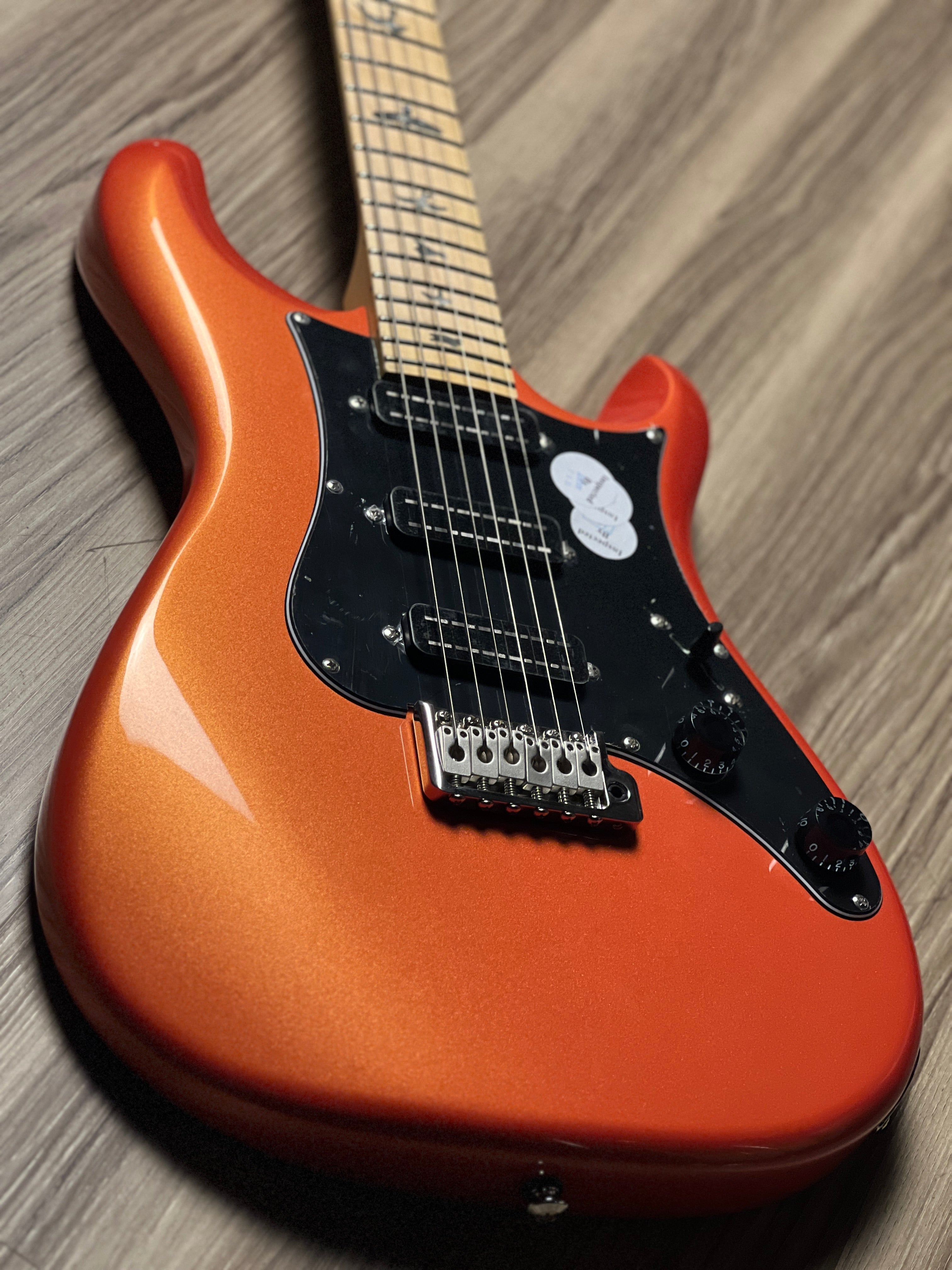 PRS SE NF3 With Maple Fingerboard In Metalic Orange – nafiriguitar.com