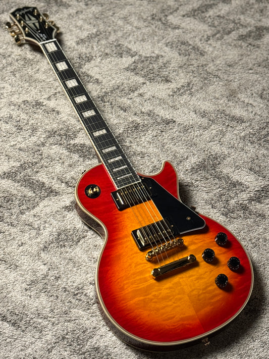 Epiphone Les Paul Custom Figured in Heritage Cherry Sunburst