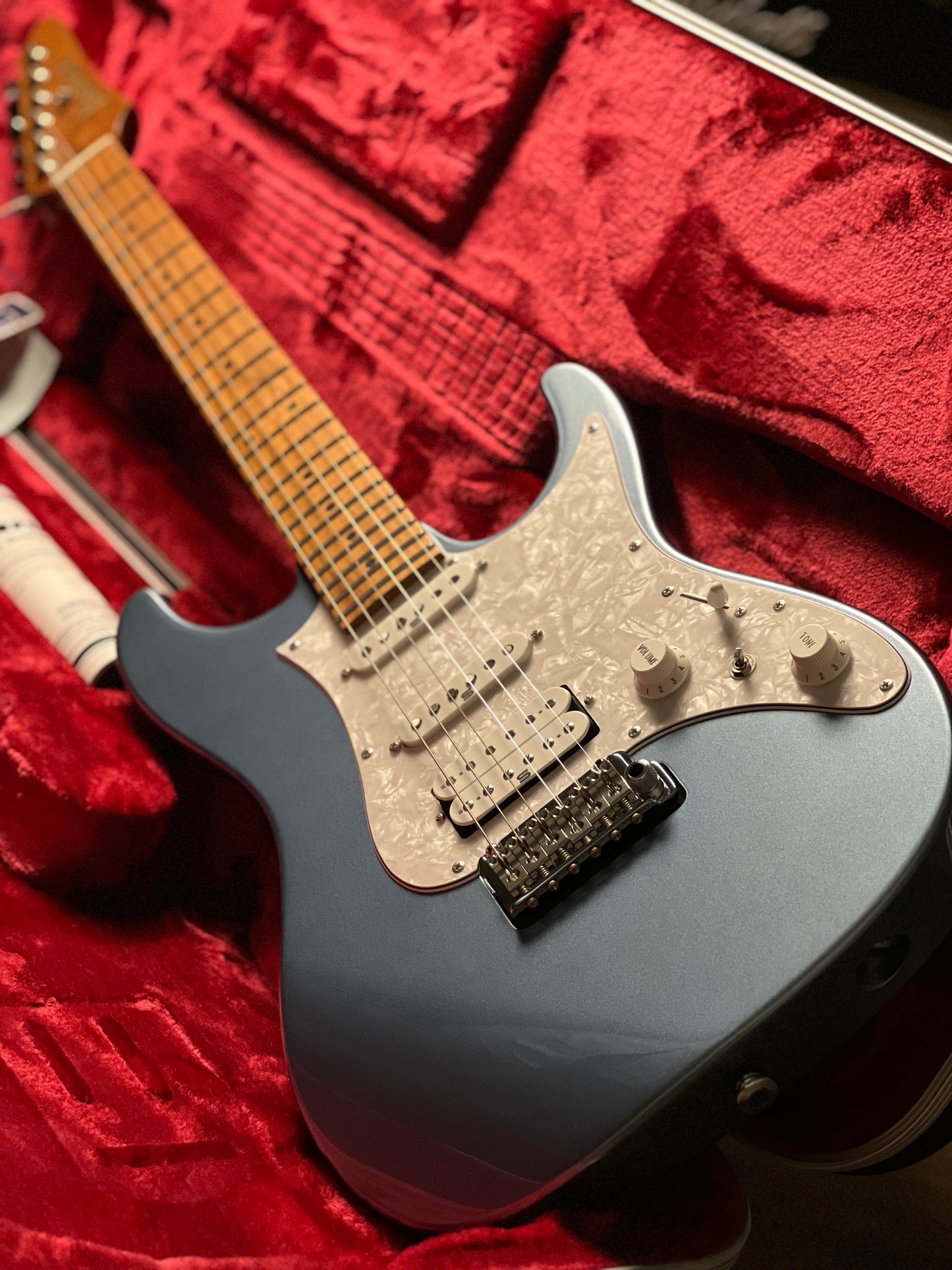 Ibanez Prestige Japan AZ2204-IBM in Ice Blue Metallic F2415012