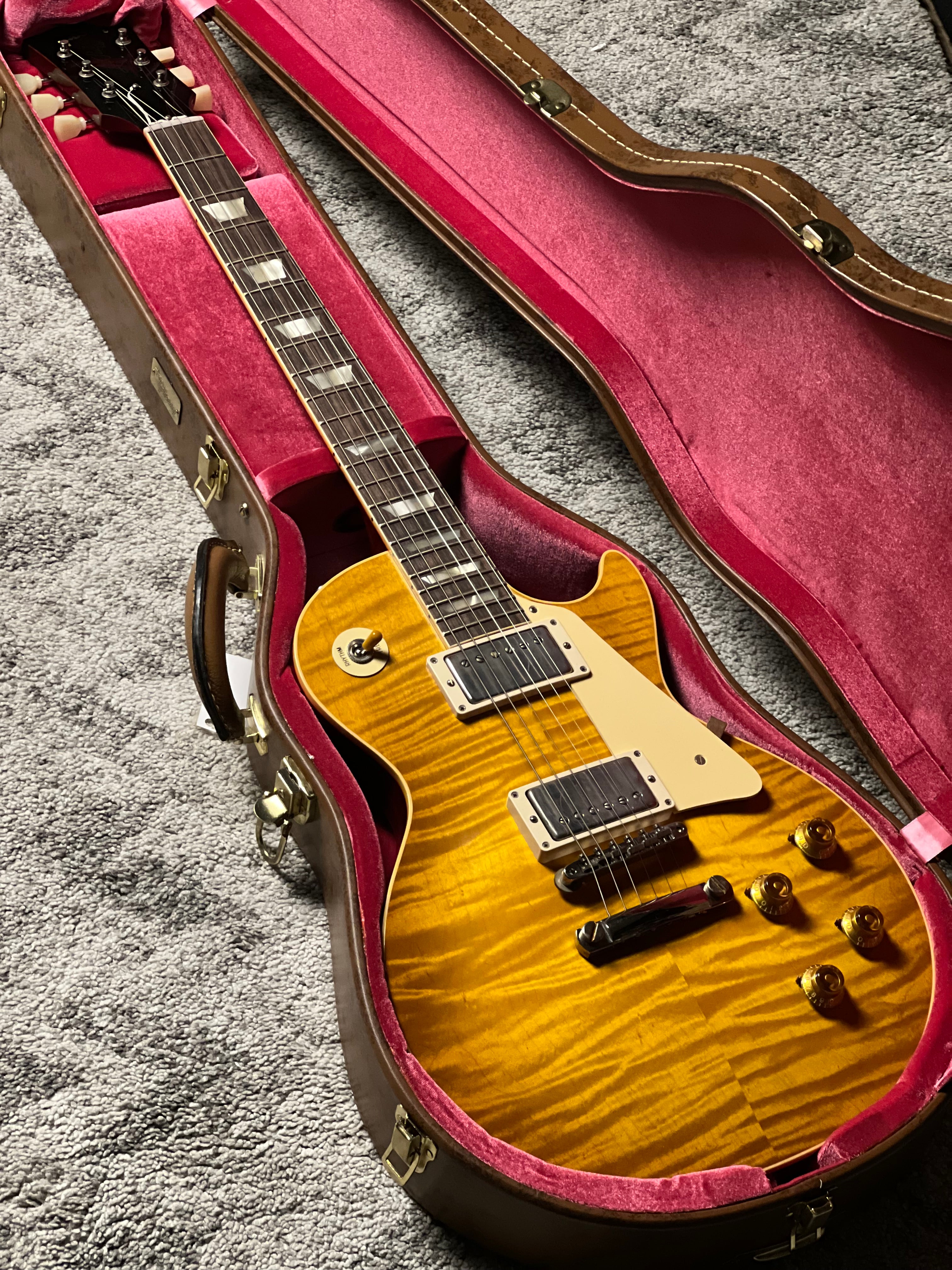 Gibson 1959 Les Paul Standard Reissue VOS In Dirty Lemon w/Case