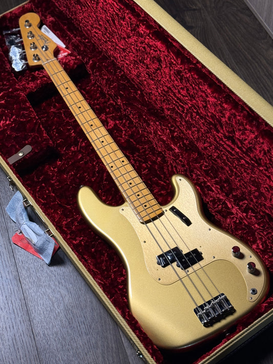 Fender American Original 50s Precision Bass - Aztec Gold V1975451