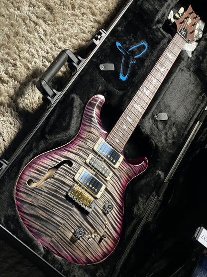PRS 40th Anniversary Special Semi Hollow Limited Edition in Charcoal Purple Burst 0419137