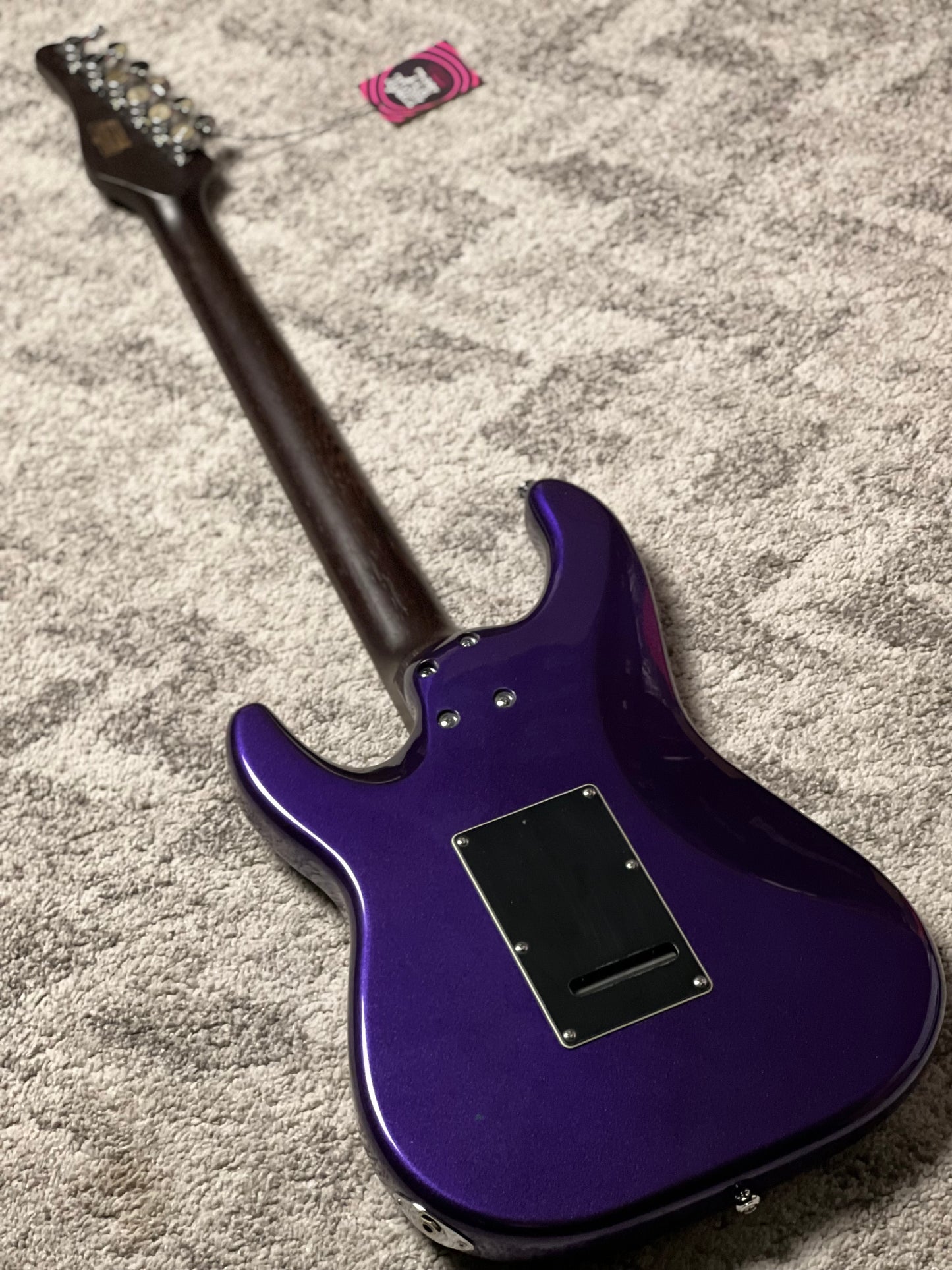 Schecter MV-6 with Ebony Fingerboard in Metallic Purple IM25051602