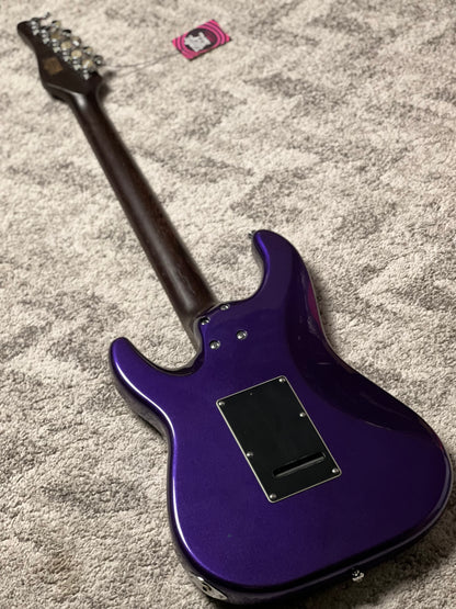Schecter MV-6 with Ebony Fingerboard in Metallic Purple IM25051602