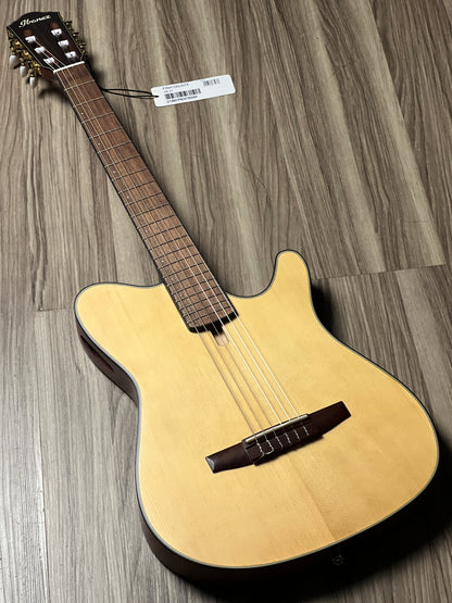 Ibanez FRH10N-NTF Acoustic-Electric Guitar in Natural Flat