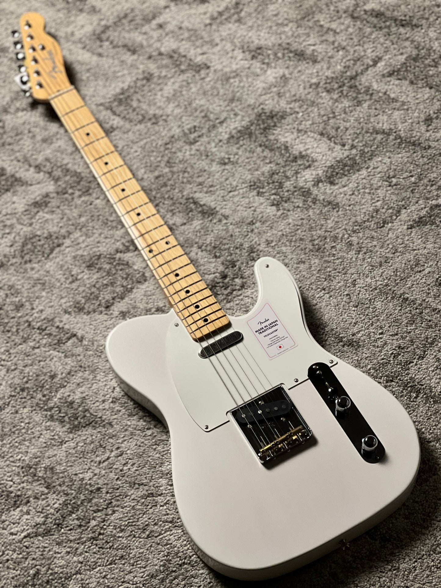 Fender Japan Traditional II 50s Telecaster with Maple FB in White Blonde JD25007157