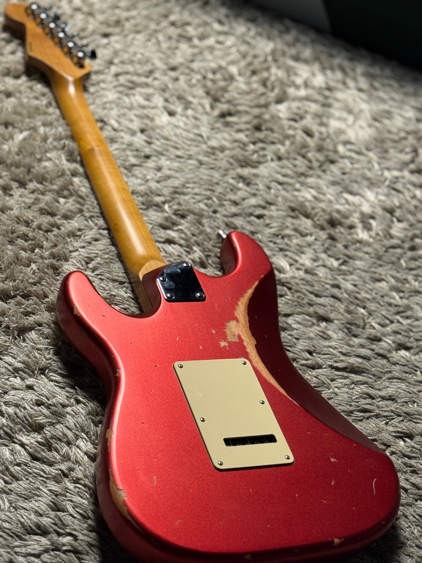 Dhatarattha Classic DST HSS in Pink Paisley with Rosewood FB and Nitrocellulose Lacquer Relic