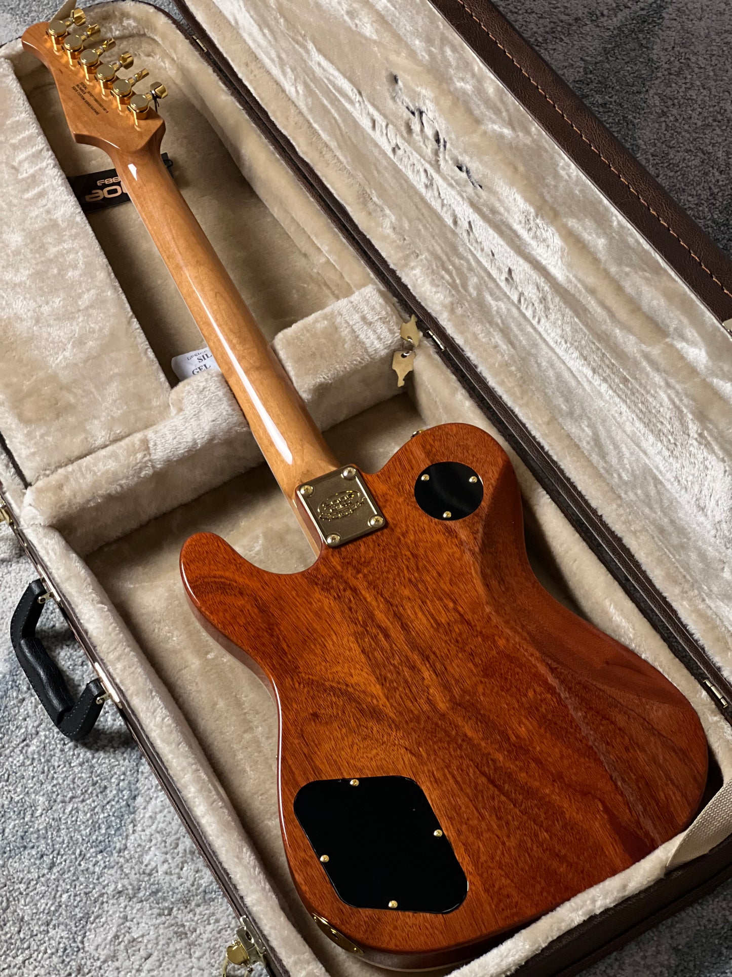 SQOE SETLP1100 Premium Caston Series Professional Limited Edition in Natural