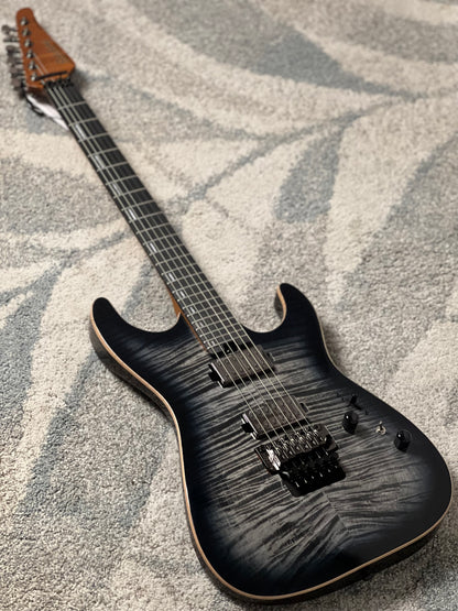 Soloking MS-1 Custom 24 HH FR Revenant in Black Charcoal Burst