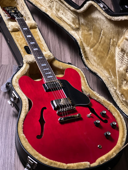 Epiphone 1962 ES-335 Reissue Sixties in Cherry w/Case 25011511686